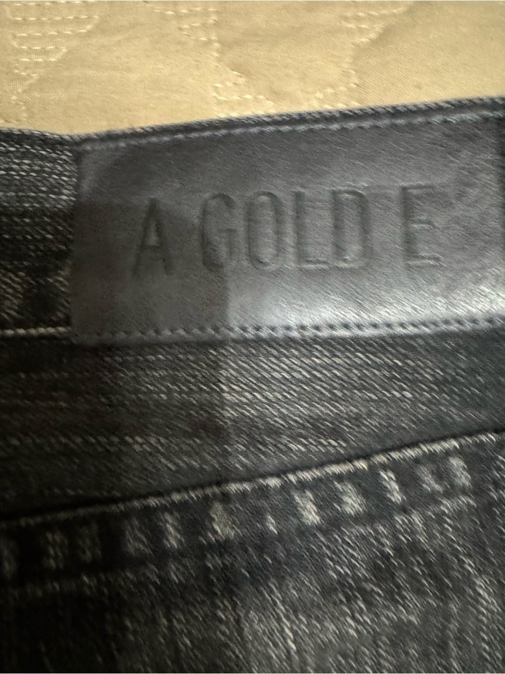 Agolde Women's Skinny Ripped Jeans in Dark Gray Wash Size 30 - Picture 7 of 7